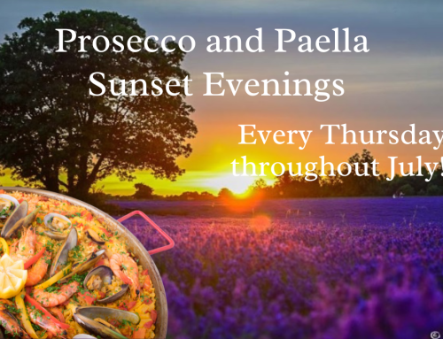 Prosecco and Paella Sunset Evening