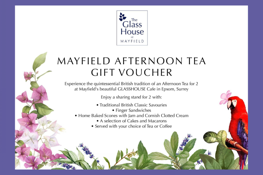 Mayfield's SIGNATURE Afternoon Tea (VOUCHER)