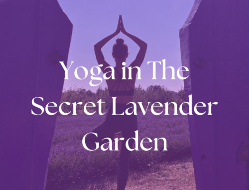 Yoga in The Secret Lavender Garden